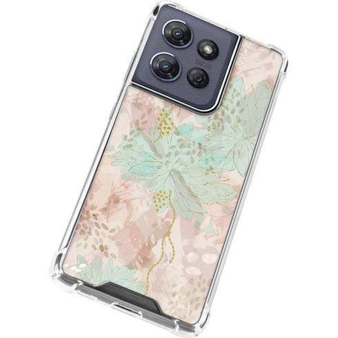 Floral Shadows Moto G Play 5G (2025) Clear Case